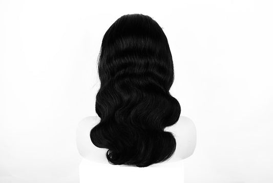 360 HD Lace Wig | Body Wave | Natural Black